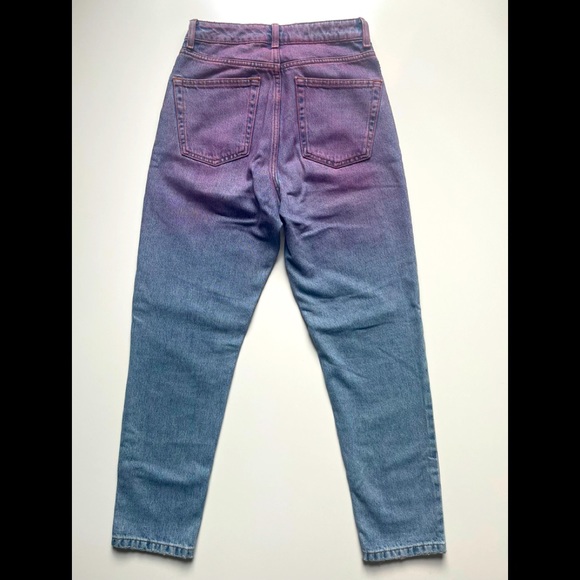 ⭐️ Host Pick ⭐️ TOPSHOP Denim Ombre Mom Jeans in Pink - Lyst - Picture 3 of 7